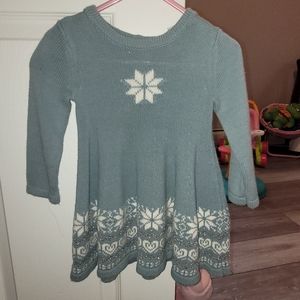 18 month Winter sweater dress